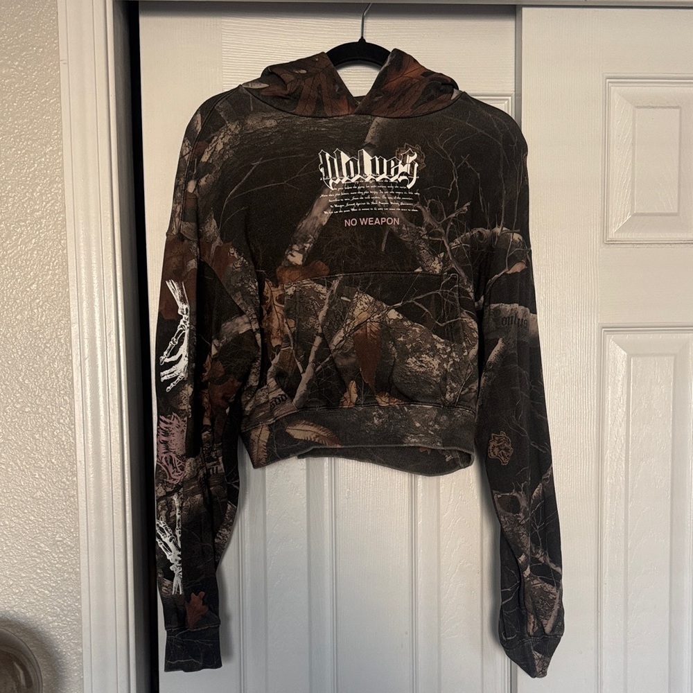 Darc Sport Cropped CamoHoodie